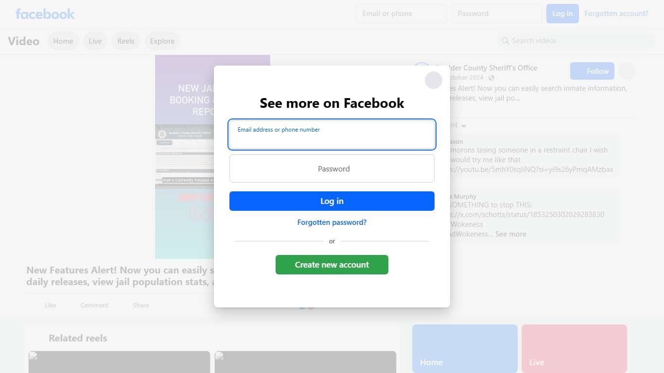 New Features Alert! Now you can easily search inmate information, check daily releases, view jail population stats, and more! Visit BoulderSheriff.gov to explore the latest updates on our “Daily Booking & Listing Reports.” Boulder County Sheriff's Office Facebook