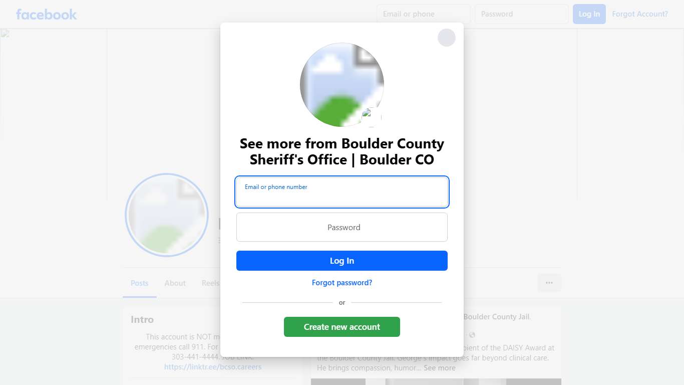 Boulder County Sheriff's Office Boulder CO Facebook